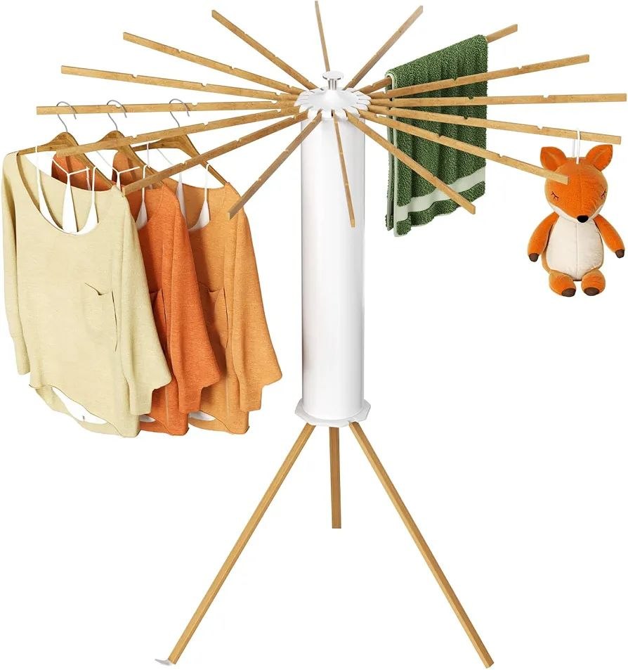 Séchoir à Linge sur Trépied, Etendoir a Linge Pliable