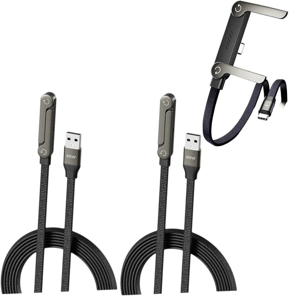 Cable Chargeur de téléphone invisible 2-en-1