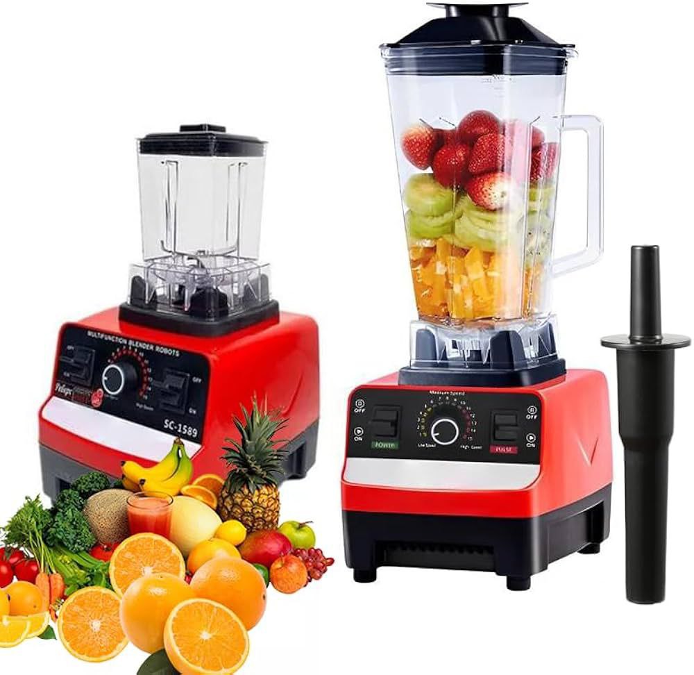 Mixeur Blender 2-En-1 Silver Crest 4500W