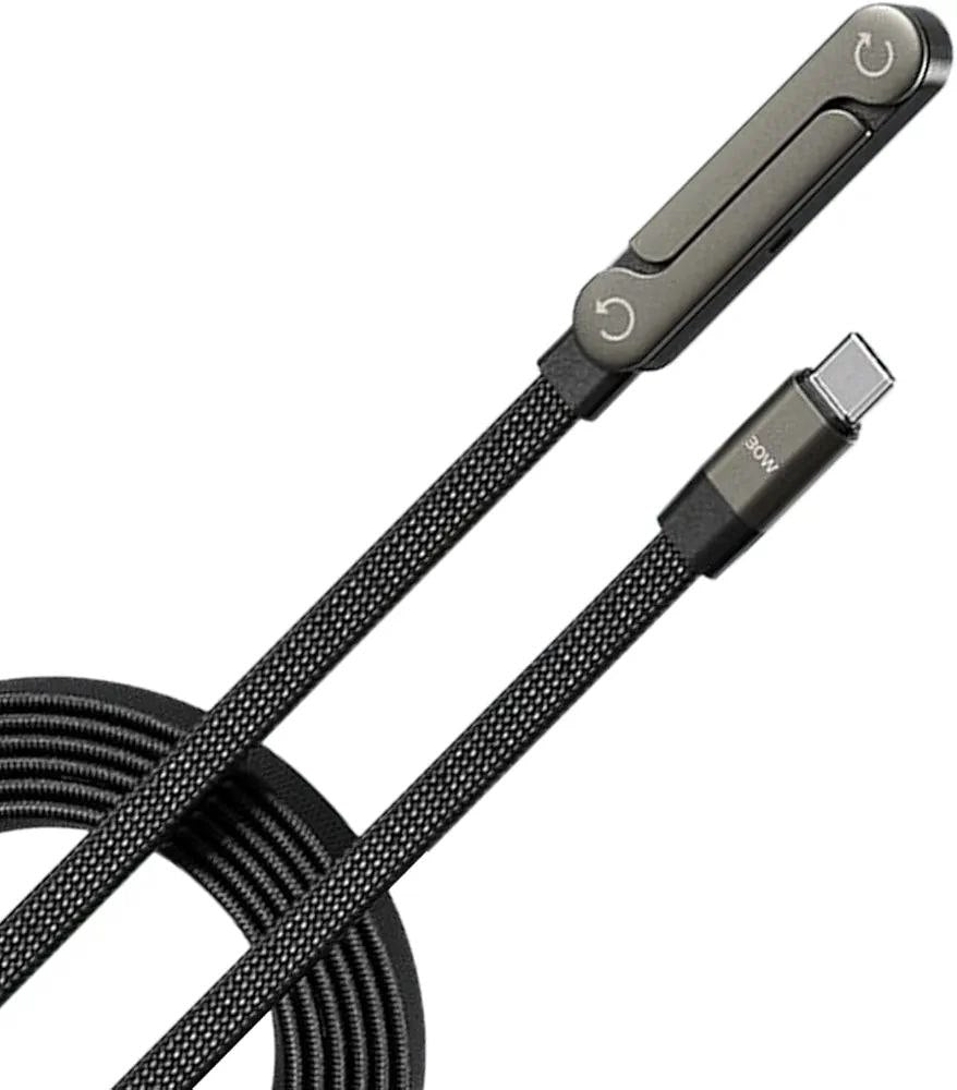 Cable Chargeur de téléphone invisible 2-en-1