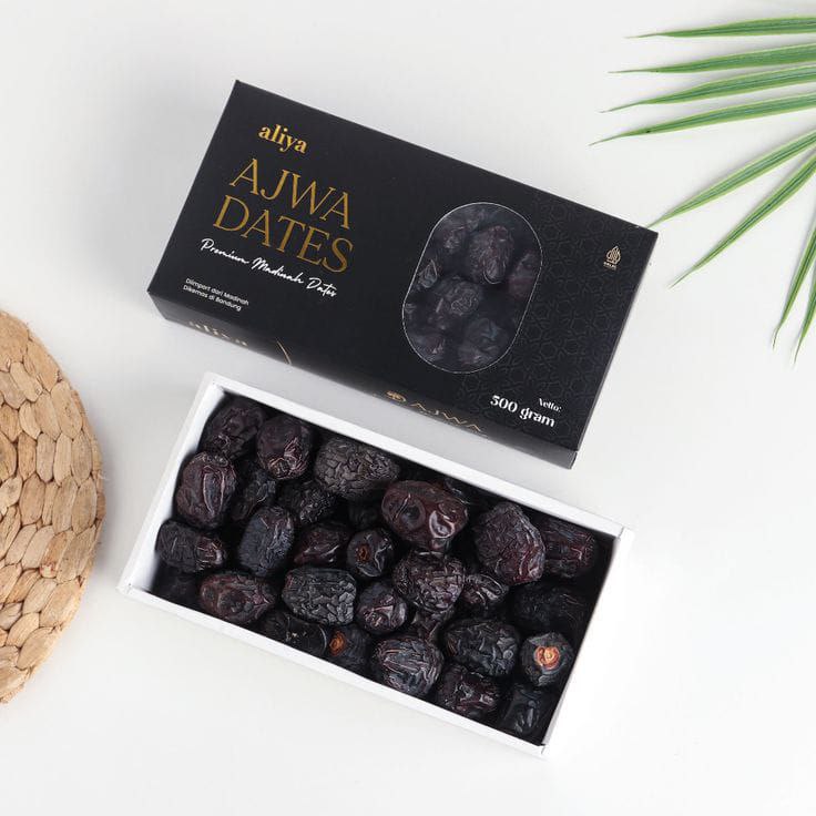 Dattes Ajwa de Médine 500g Qualité supérieure
