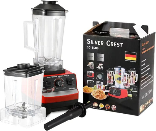 Mixeur Blender 2-En-1 Silver Crest 4500W