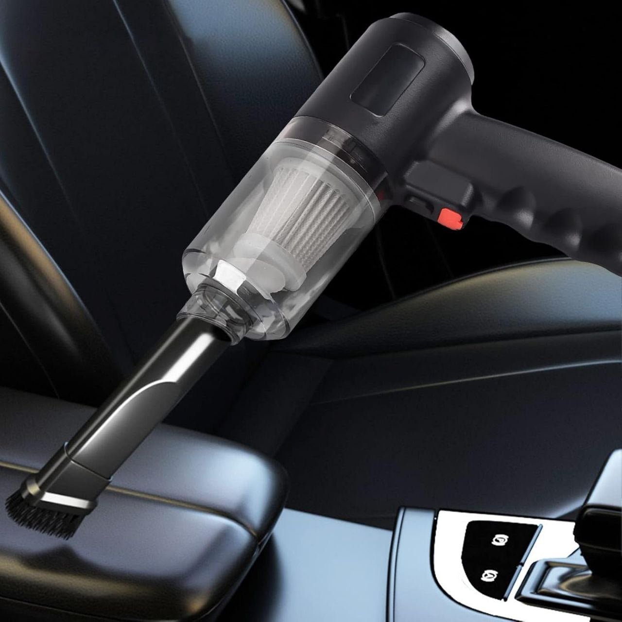 Aspirateur de voiture sans fil, chargeur USB portable 3EN1
