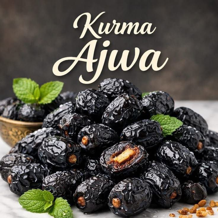 Dattes Ajwa de Médine 500g Qualité supérieure
