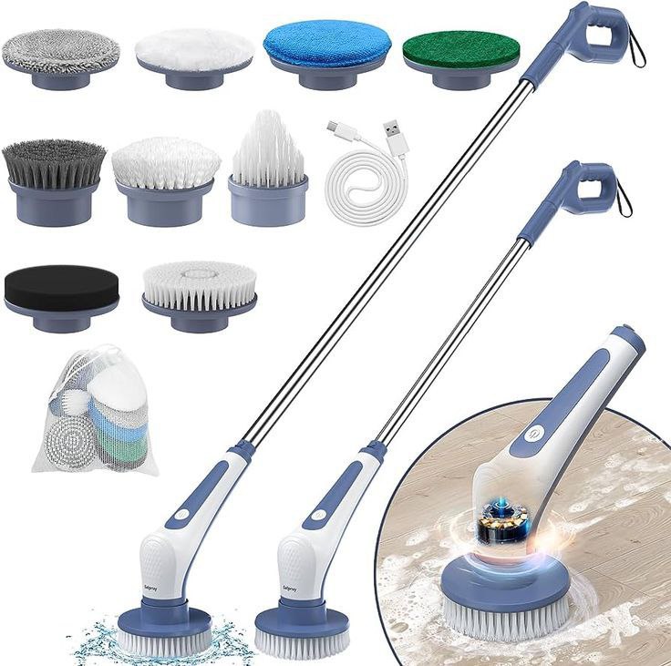 Brosse de nettoyage électrique 9 EN 1